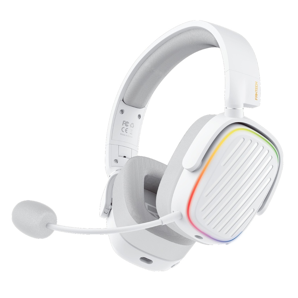 AUDIFONOS FANTECH HARMONY WHG02 HEADSETS INALAMBRICO BLANCO