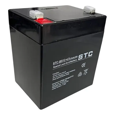 BATERIA STC SELLADA 12V 4.5A STC-BS12-4.5 PARA UPS | CERCO | ALARMAS | ETC