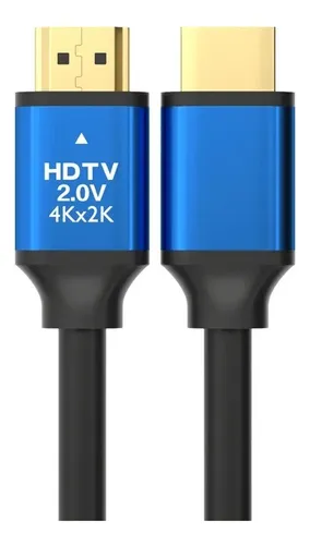 CABLE HDMI 2K | 4K UHD PREMIUM HDTV 2.0 5MT MODELO HW1920 CAJA AZUL
