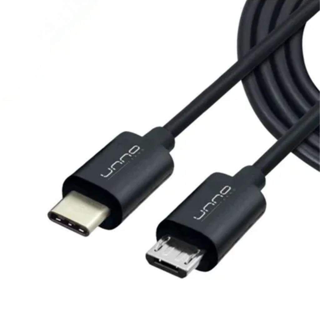 CABLE UNNO TEKNO TIPO C MICRO USB 1.5MT CB4058BK