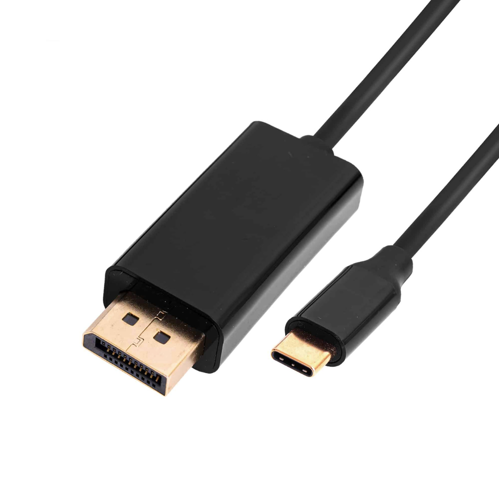 CABLE UNNO TEKNO TYPO C - DISPLAYPORT 4K NEGRO CB4059BK