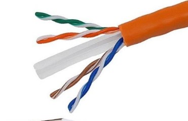 CABLE UTP HIKVISION CAT 6 305 MTS 100% COBRE BOBINA NARANJA DS-1LN6-UU-XM POR METRO