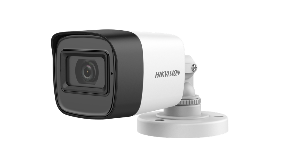 CAMARA BULLET DS-2CE16D0T-ITPFS(2) TURBO HD 2 MP | 2.8 MM | 1080P | IR 25 MTS | EXTERIOR IP67 | AUDIO | EXIR LEDS | ICR