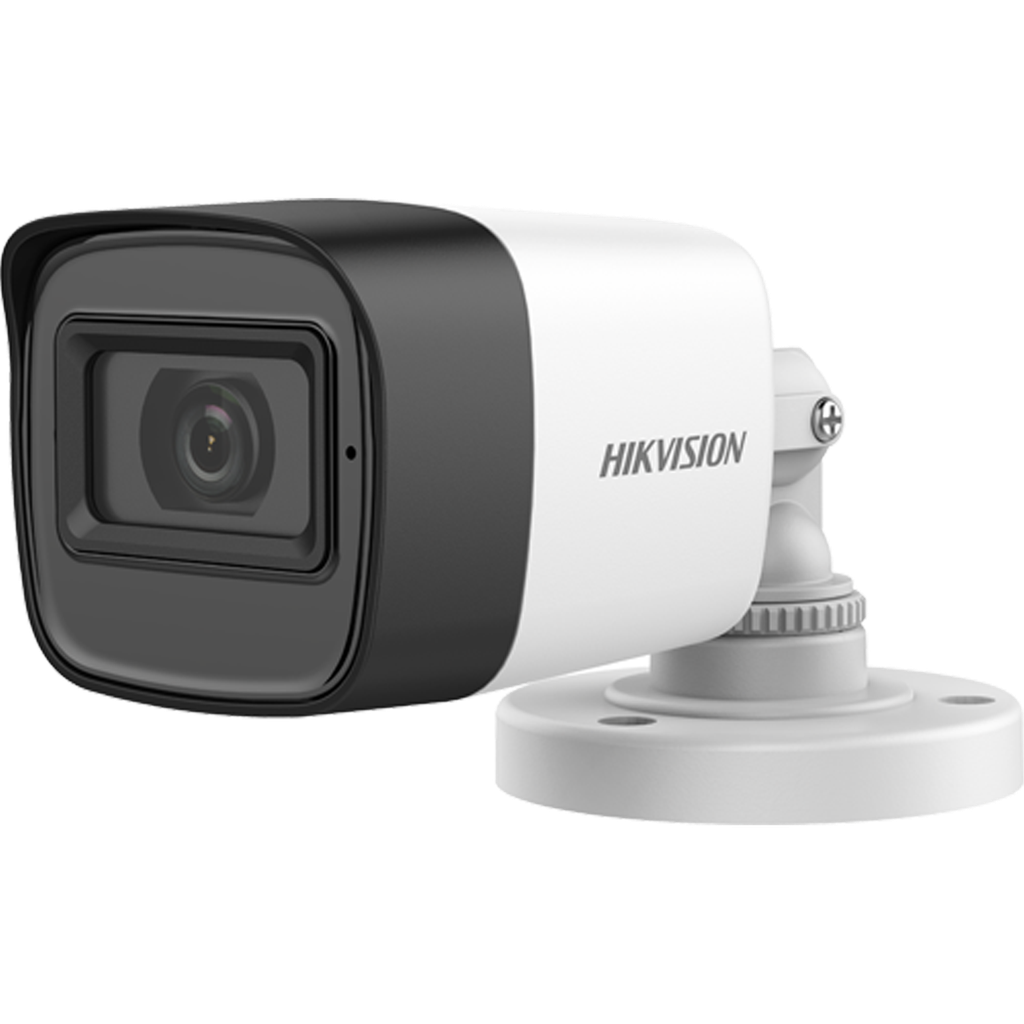 CAMARA BULLET DS-2CE16H0T-ITPFS(2) TURBO HD 5 MP | 2.8 MM | 2560 X 1944 | IR 25 MTS | EXTERIOR IP67 | AUDIO | MIC | DWDR