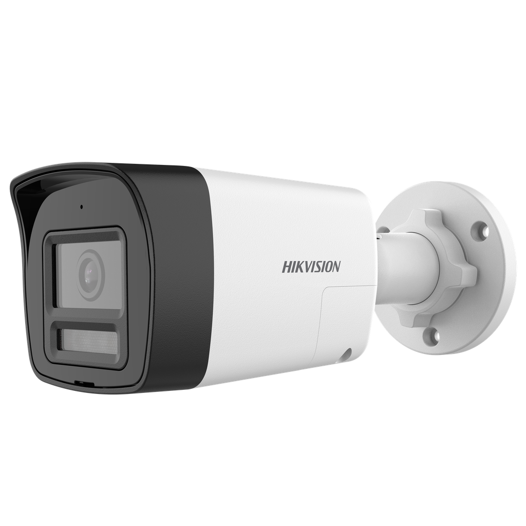 CAMARA BULLET HIKVISION DS-2CE16D0T-LXTS . 2MP 1080P 2.8MM COLORVU | AUDIO BIDIRECCIONAL | IP67 | SIRENA