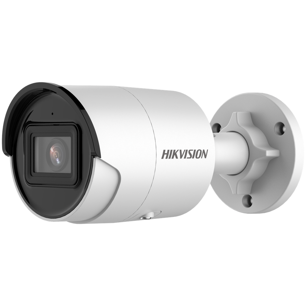 CAMARA BULLET IP DS-2CD2063G2-IU(2.8) 6 MP | 2.8 MM | H.265+ | WDR 120 DB | IP67 | POE | MICROFONO | ACUSENSE | DARKFIG