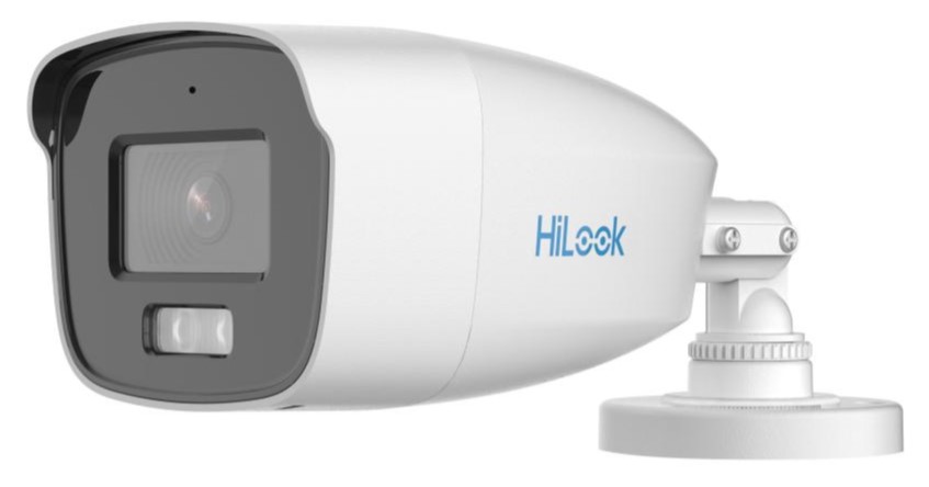 CAMARA BULLET THC-B229-MS HILOOK 1080P 2MP COLORVU 40MTS VISION NOCTURNA 2.8MM AUDIO DE ALTA CALIDAD METAL