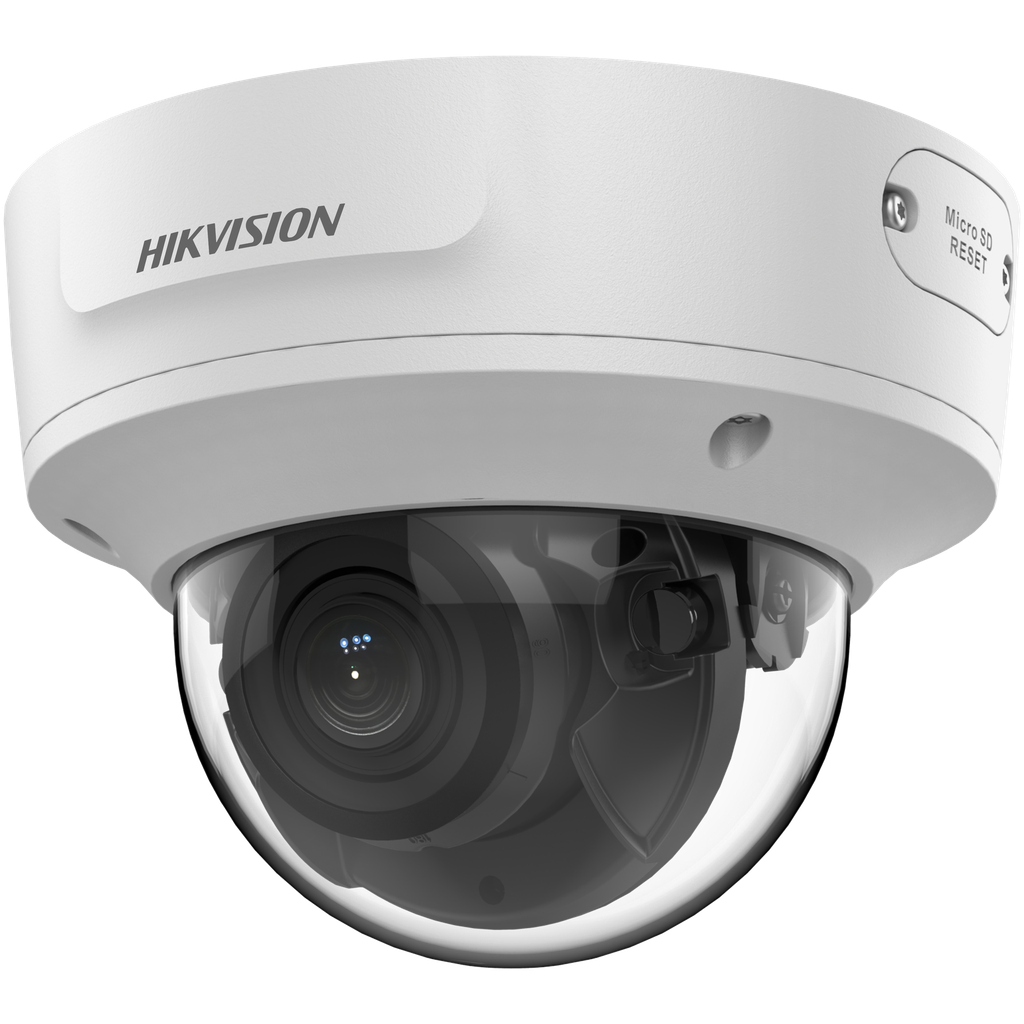 CAMARA DOMO DS-2CD2783G2-G2-IZS) IP 8 MP | 2.8MM - 12 MM | LENTE VARIFOCAL MOTORIZADO | 4K | IR 40M | AUDIO | ALARMA | I