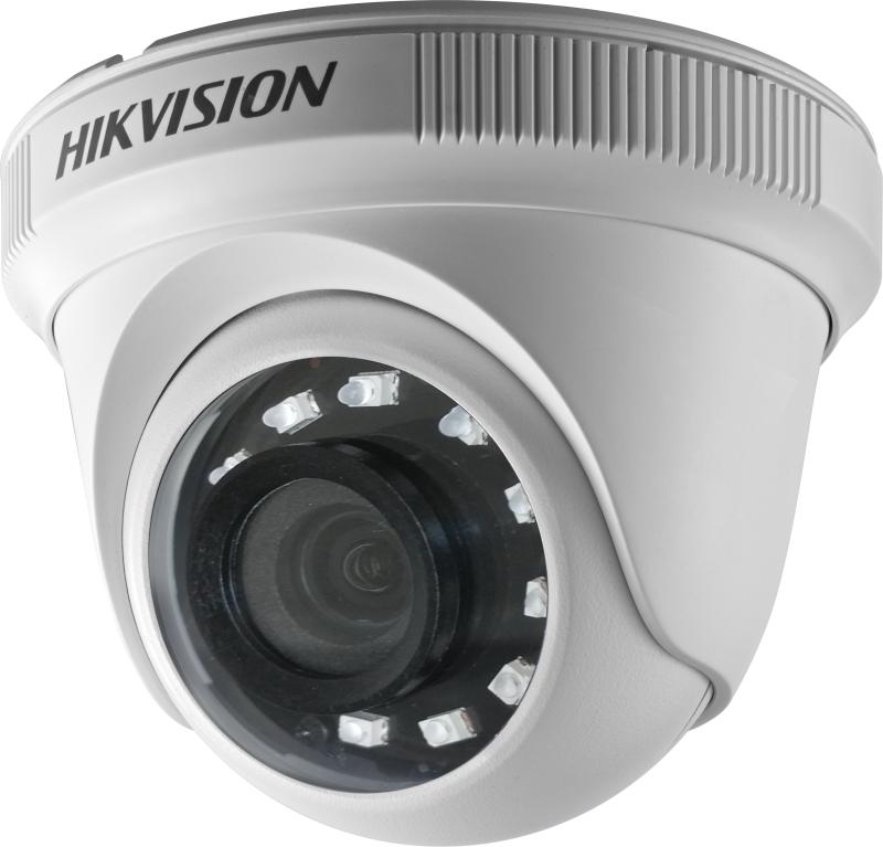 CAMARA DOMO HIKVISION DS-2CE56D0T-IRPF TURBOHD 2MP 2.8MM 1080P INTERIOR IP66 DWDR PLASTICA