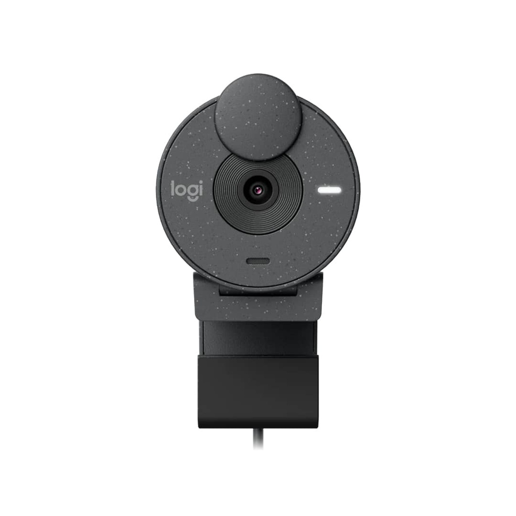 CAMARA WEBCAM LOGITECH BRIO 300 | FHD | 1920X1080 | FOCO FIJO | MICROFONO INTEGRADO | USB-C | GRIS OSCURO