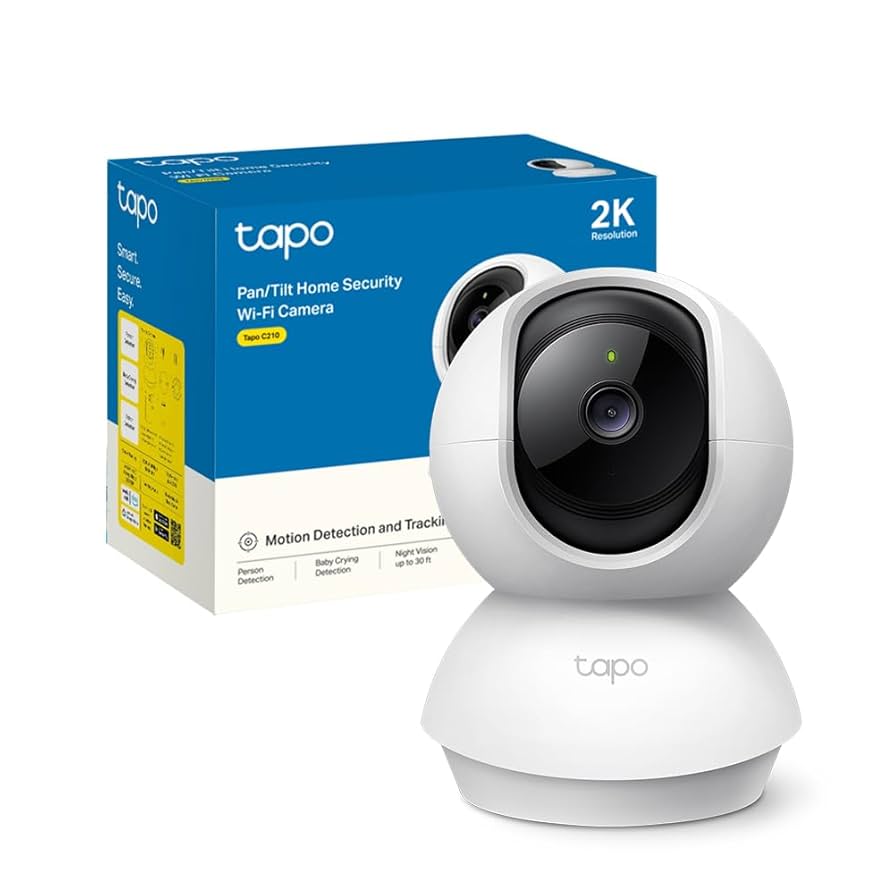 CAMARA WIFI TPLINK TAPO-C210 2MP 1080P AUDIO BIDIRECCIONAL 360º VISION NOCTURNA