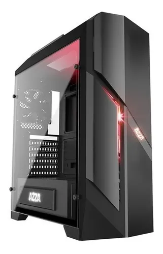 CASE AZZA GAMING CASE MID ATX 250 PHOTIOS LED FAN| SIN FUNTE
