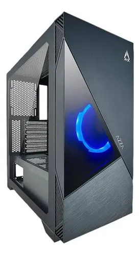 CASE AZZA GAMING ECLIPSE 440 ATX MID TOWER NEGRO 3USB 1 AUDIO HD RAN ARGB LATERALVIDRIO TEMPLADO