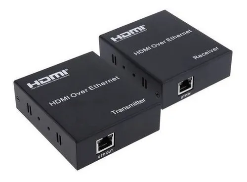 CONVERTIDOR EXTENSOR STC HDMI A RJ45 FULLHD | 120MTS PAR STC-HDMIEXT120M