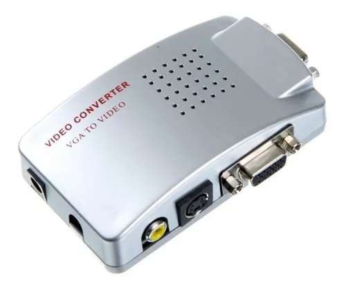 CONVERTIDOR RCA A VGA CAJA VERDE