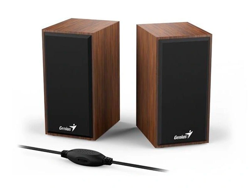 CORNETA GENIUS SP-HF180 | 6W | 3.5MM | USB | MADERA
