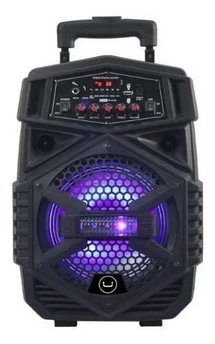 CORNETAS UNNO TEKNO SP9403BK SOUNDWAVE 3 ALTAVOZ 8" | 2.2AH| 2100W| C| MICROFONO