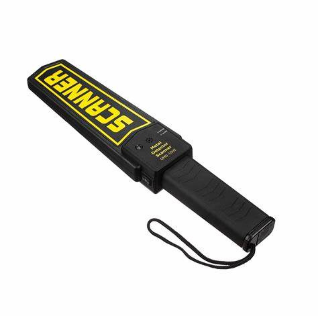 DETECTOR DE METALES PORTATIL NP-SH100 | ALERTA AUDIBLE | ALERTA VISUAL | INCLUYE BATERIA Y FUNDA PARA CINTURON