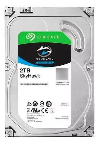 DISCO DURO 2 TB | SKYHAWK AI SURVEILLANCE ST2000VX012 | 3.5" | SATA 6 GB|S