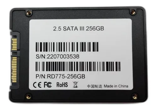 DISCO DURO SOLIDO SSD TONAL 256GB 2.5 SATA RETAIL
