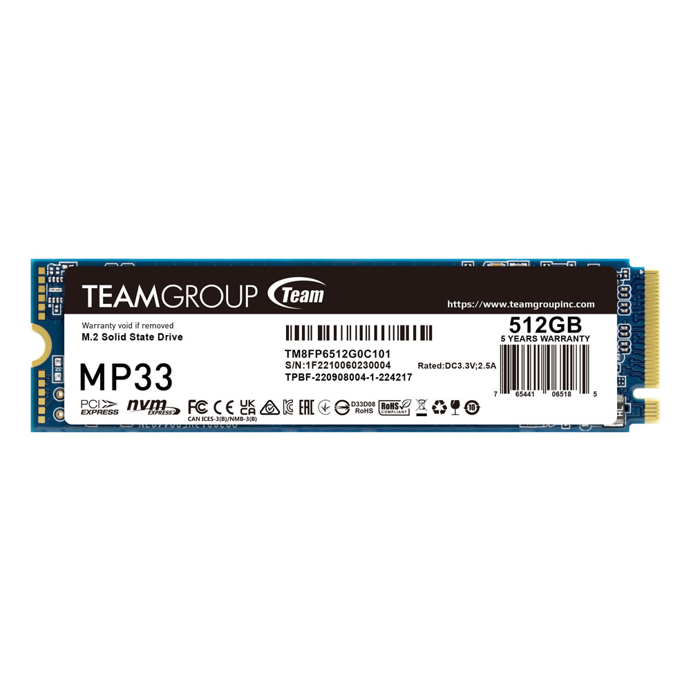 DISCO DURO SOLIDO TEAM GROUP 512GB M.2 SATA