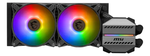 DISIPADOR LIQUIDO MSI MAG M240 COOLERLIQUID INTEL LGA1700 AMD AM5 ARGB 240MM