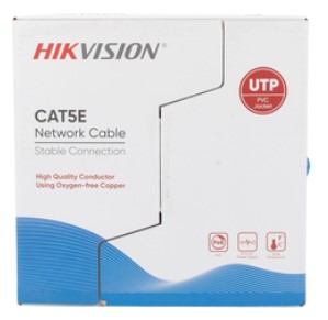 DS-1LN5E-E|E CABLE UTP HIKVISION 305MTS CAT 5E 100% COBRE 24AWG