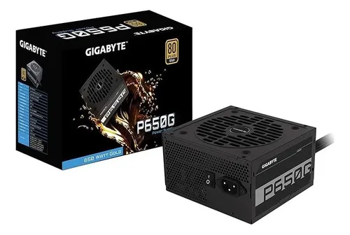 FUENTE DE PODER GIGABYTE P650 650W 80 PLUS GOLD