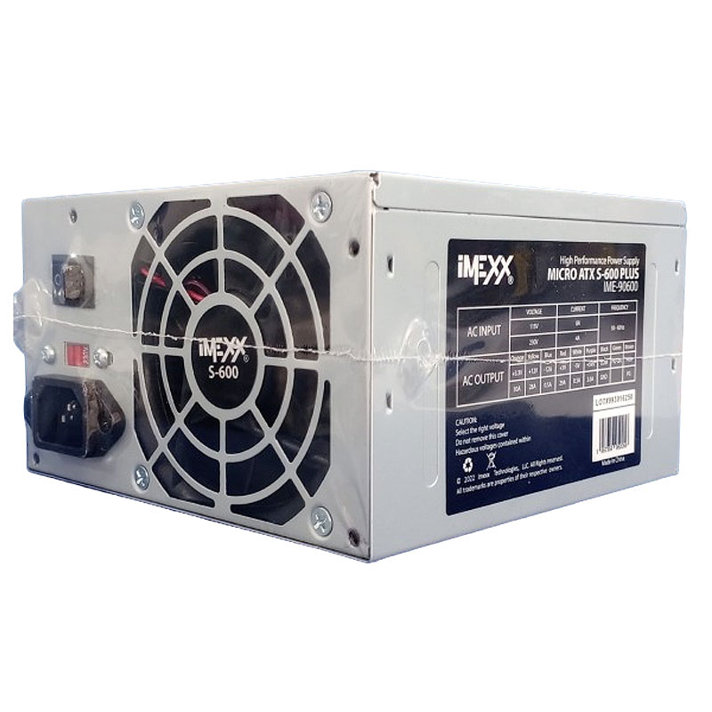 FUENTE DE PODER IMEXX 600W MODELO IME-90600