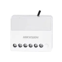 INTERRUPTOR INALAMBRICO DS-PM1-O1L-WB | 1 ENTRADA DE ALARMA 24-7 | 1 SALIDA DE RELEVADOR DE 0 A 36 VCA | AX PRO