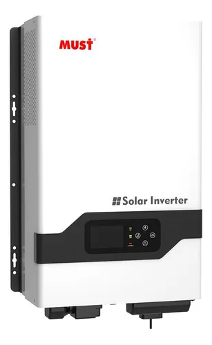 INVERSOR MUST HIBRIDO PV33-6048TLV 6KW 48V | 110V | 220V 80 AMPER | PANTALLA LCD | LED INDICADOR | BORNERA