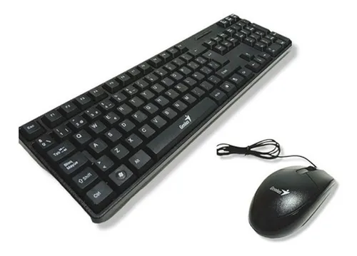 KIT TECLADO Y MOUSE GENIUS KBM-18