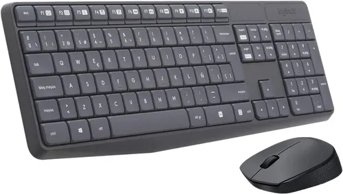 KIT TECLADO Y MOUSE LOGITECH MK235 INALAMBRICO ESPAÑOL