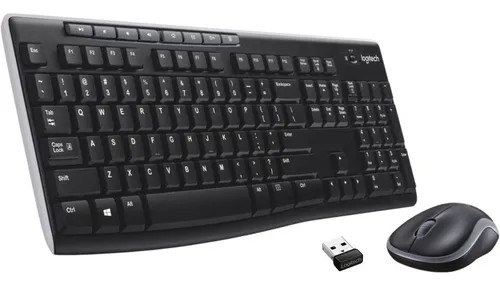 KIT TECLADO Y MOUSE LOGITECH MK270 INALAMBRICO ESPAÑOL