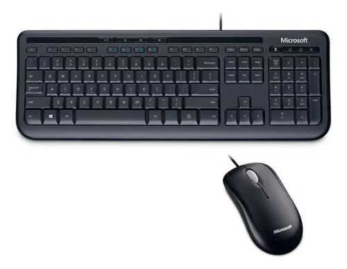 KIT TECLADO Y MOUSE MICROSOFT 600 USB (ESP)
