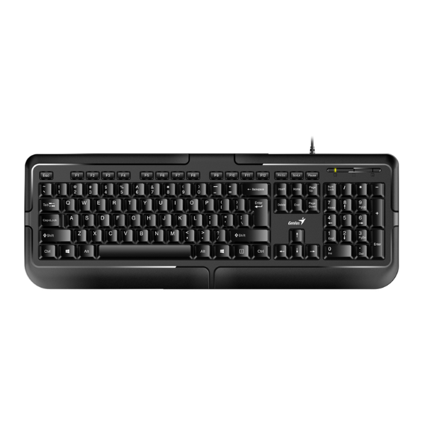 TECLADO GENIUS SMART KB-118 II | CLASICO | OFICINA | REPOSAMUÑECA | ESPAÑOL | USB | NEGRO