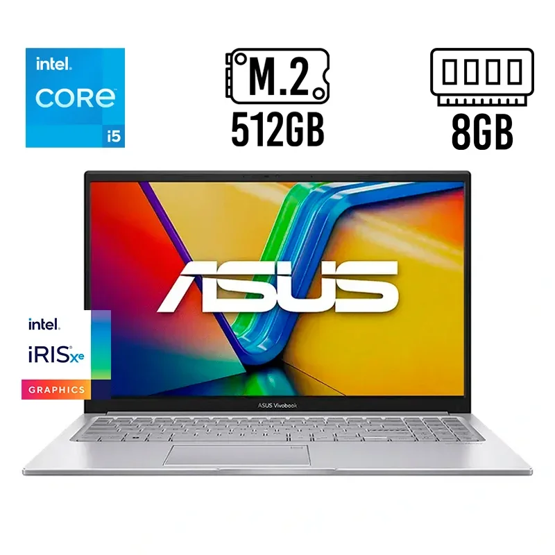 LAPTOP ASUS 90NB1022-M00UA0 | I5 | 8GB | 512GB SSD