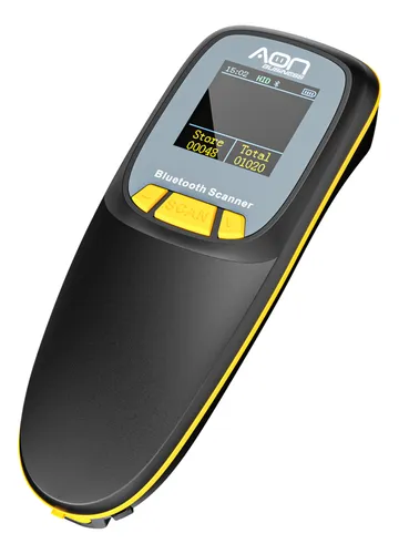 LECTORA DE CODIGO DE BARRA MOBILE MS-155 2D BLUETOOTH BATERIA DE LITIO USB-C PANTALLA LCD