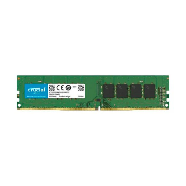 MEMORIA RAM CRUCIAL 16GB DDR4 2666MHZ PC4-21300 DESKTOP