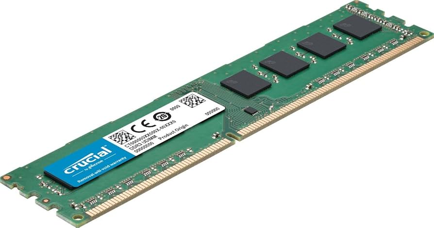 MEMORIA RAM CRUCIAL 8GB DDR3L 1600MHZ UDIMM 1.35V CL11