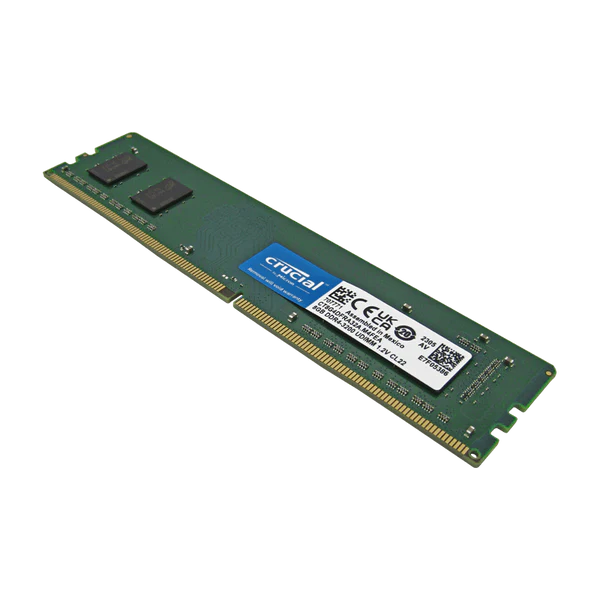 MEMORIA RAM CRUCIAL 8GB DDR4 3200MHZ PC4-25600 UDIMM DESKTOP