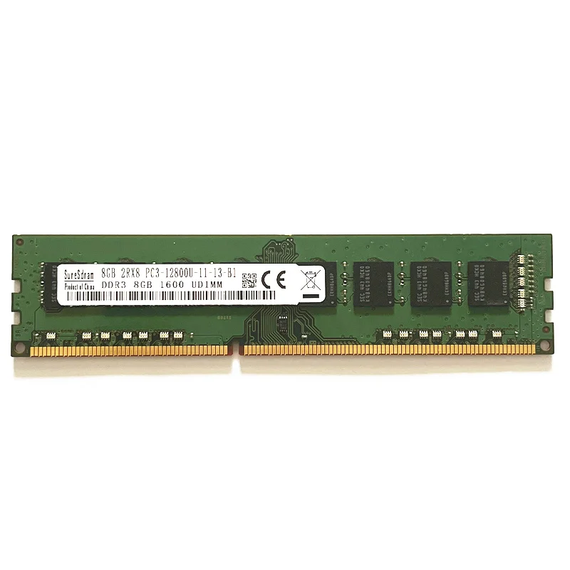 MEMORIA RAM SAMSUNG 8GB DDR3 1600MHZ UDIMM PC3-12800U-11-13-B1