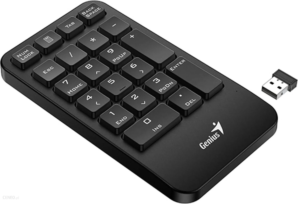 TECLADO NUMERICO GENIUS NUMPAD 1000 | PORTATIL | INALAMBRICO | NEGRO
