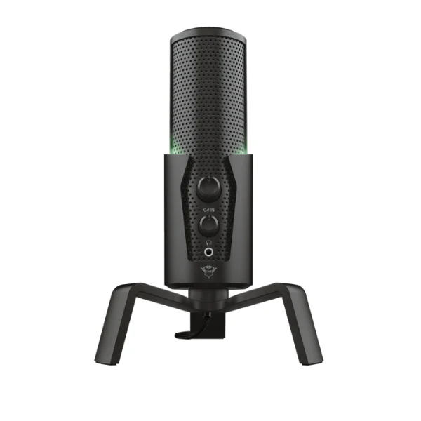 MICROFONO TRUST GXT 258 FYRU 4 EN 1 30HZ- 18000HZ LED USB NEGRO