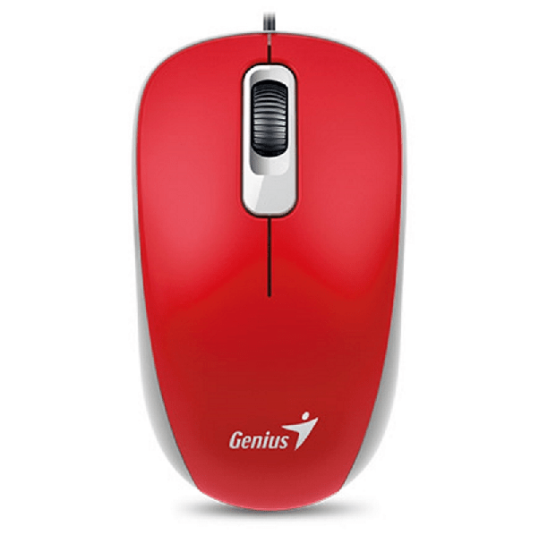 MOUSE GENIUS OPTICO DX-120 USB ROJO