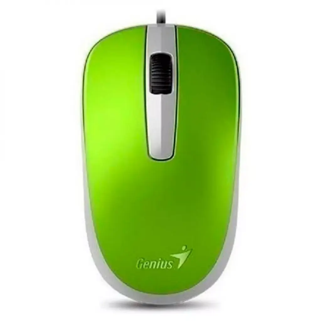 MOUSE GENIUS OPTICO DX-120 USB VERDE