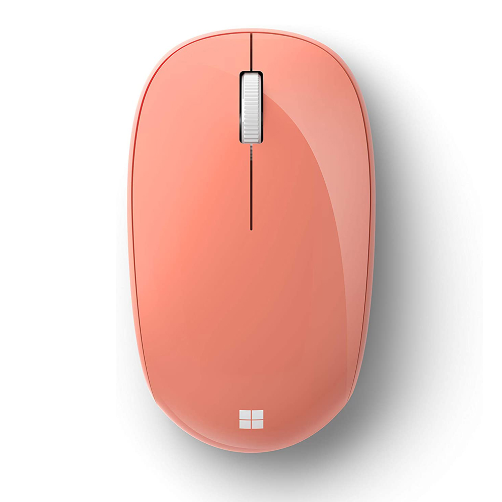 MOUSE MICROSOFT INALAMBRICO 4 BOTONES DURAZNO