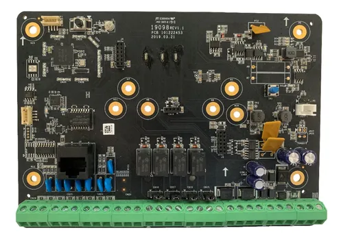 PCB DE PANEL DE ALARMA HÍBRIDO IP DS-PHA64-B| 64 ZONAS | WIFI | 56 ZONAS INALÁMBRICAS