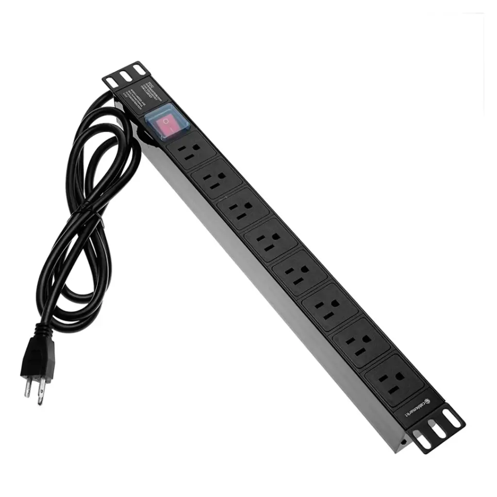 PDU REGLETA 19" 6 TOMAS 10AMPER RACKEABLE BEGPROD PDUBEG-10A