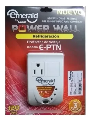 PROTECTOR DE VOLTAJE E-PTN P|REFRIGERACION 120VAC ULTIMA GENERACION MARCA TONAL